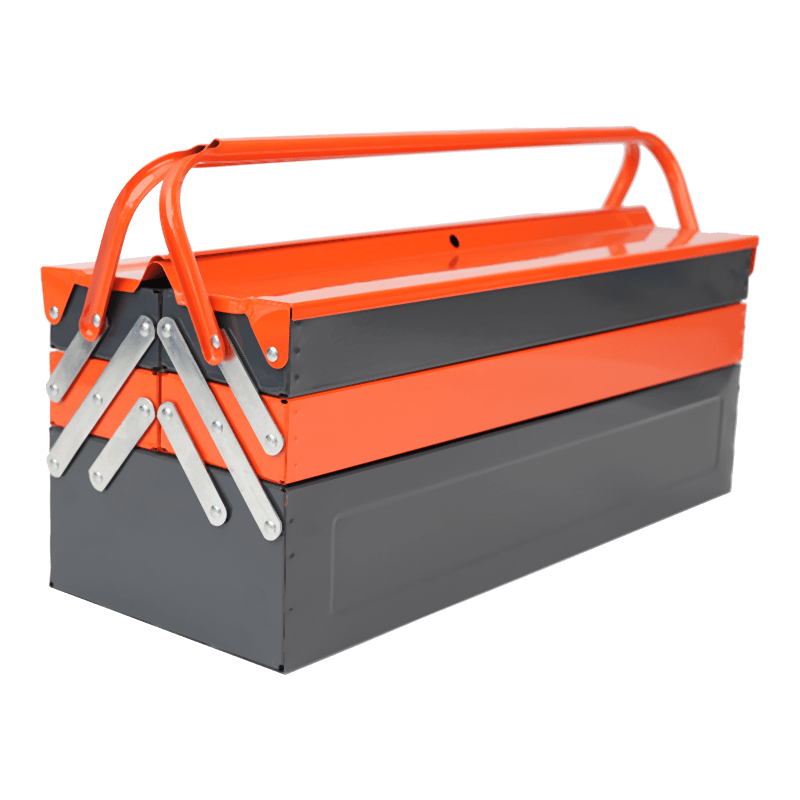 Dobleng hawakan ang malaking tatlong-layer na tool box Dobleng hawakan ang malaking tatlong-layer na tool box