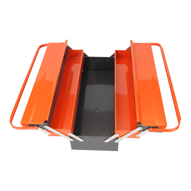 Dobleng hawakan ang malaking tatlong-layer na tool box Dobleng hawakan ang malaking tatlong-layer na tool box