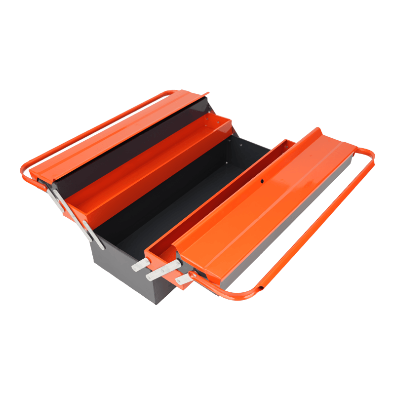 Dobleng hawakan ang malaking tatlong-layer na tool box Dobleng hawakan ang malaking tatlong-layer na tool box