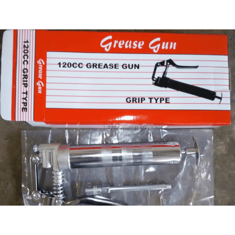 120CC Chrome-plated grease gun- Pistol Grip 120CC Chrome-plated grease gun- Pistol Grip